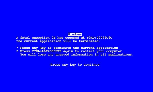 Csak más rendszernél ijedj meg ha ezzel találkozol - Linuxnál csak képernyőkímélő