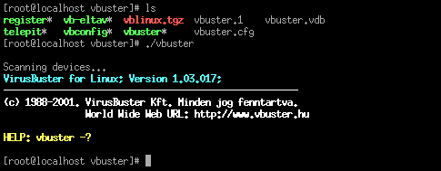 Linuxos víruskereső